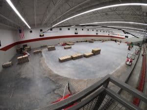 Converting Ice Rink to Courts