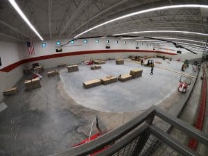 Converting Ice Rink to Courts