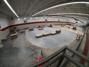 Converting Ice Rink to Courts