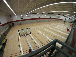 Converting Ice Rink to Courts