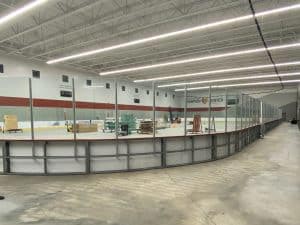 Converting Ice Rink to Courts